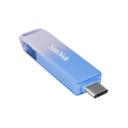 SanDisk Creator Phone Drive - 128 Go - Connecteur: USB-C, Lightning - Vitesse en lecture : jusqu'à 100 Mo/s