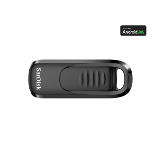 SanDisk Ultra Slider Clé USB Type-C - 64 Go - 300MB/s Vitesses de lecture séquentielle
