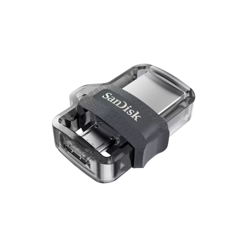 SanDisk Disque à double connectique Ultra m3.0 - 32 Go (Black-Gray)