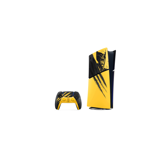 Sony Console PlayStation 5 825 Go Pack Édition Numérique  - Édition Limitée Marvel’s Wolverine Jaune Combat