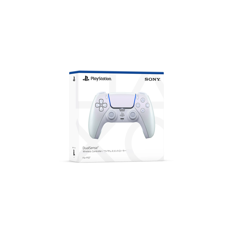 Sony Manette sans fil DualSense® - Chroma Pearl - Pour PS5, PC, MAC et Mobile - Microphone intégré