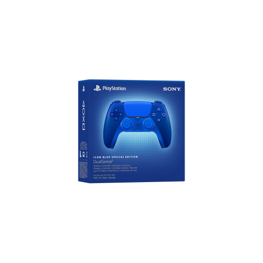 Sony Manette sans fil DualSense® - Édition spéciale Icon Blue - Pour PS5, PC, MAC et Appareils Mobiles