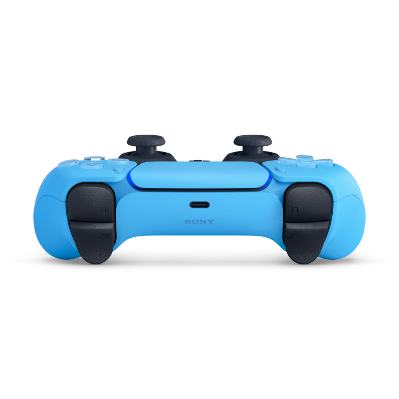 Sony Manette sans fil DualSense® - Starlight Blue - Pour PlayStation 5, PC, MAC et Mobile - Microphone intégré