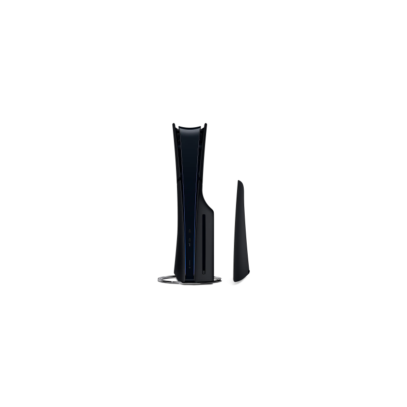 Sony Façades pour console PlayStation®5 (modèle - Slim) - Midnight Black - Protège votre console des chocs et des rayures