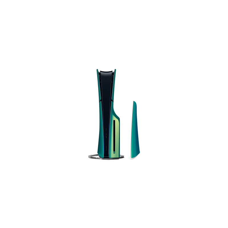 Sony Façades pour console PlayStation®5 (modèle - Slim) - Chroma Teal - Protège votre console des chocs et des rayures