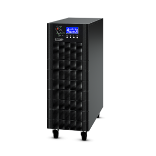 Nitram Onduleur Triphasé US30015CNG 15000VA/ 13500 Watts - Commutateur de bypass de maintenance, Compatible avec les générateurs