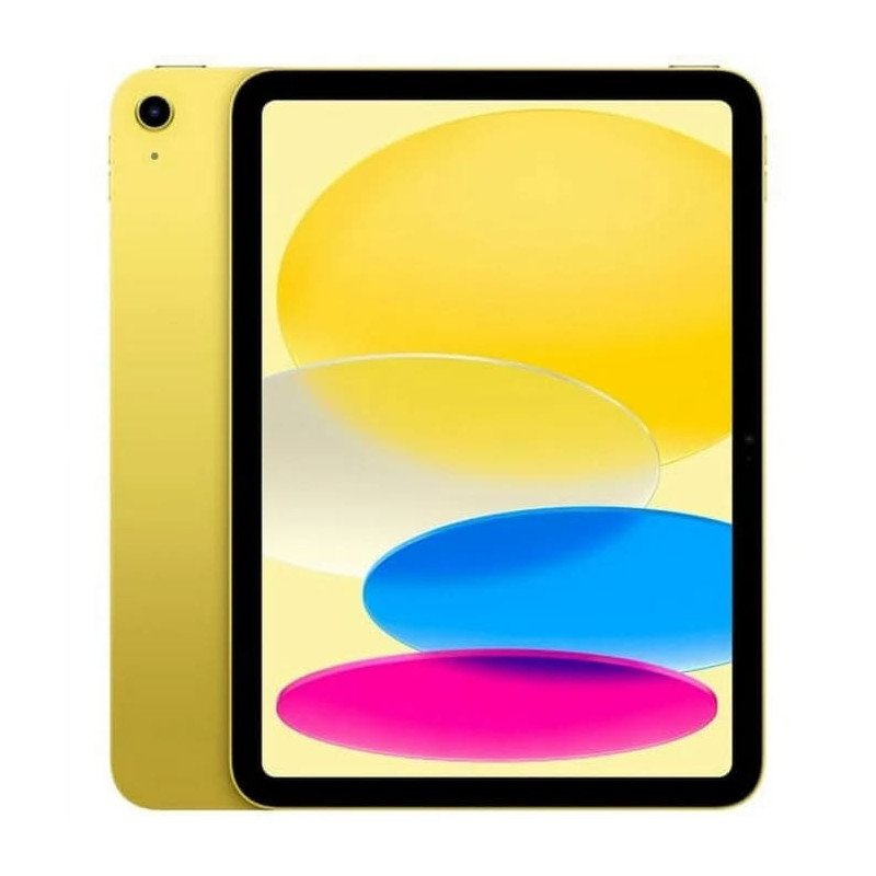 Apple iPad 10 -  pouces 10,9 Wi Fi + 5G - 64Go - Puce A14 Bionic - Jaune - Garantie 1 an