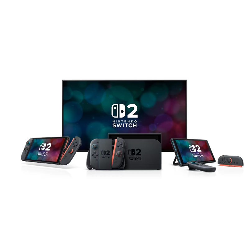 Nintendo Switch 2 + Caméra Nintendo Switch 2 - Console avec manette Joy-Con 2 droite et gauche grise - Capacité : 256 Go (UFS)
