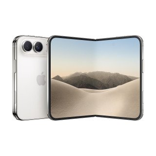 Apple iPhone Duo - A20 Pro Hexa-Core - 256 Go Stockage - Écran Pliant Super Retina XDR OLED 7.6" - Blanc Stellaire