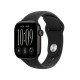 Apple Watch Series 12 GPS + Cellulaire - 42 mm - Aluminium Noir - Bracelet Sport Noir S/M - WatchOS 27