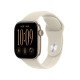 Apple Watch Series 12 GPS + Cellulaire - 42 mm - Aluminium Or clair - Bracelet Sport Sable S/M - WatchOS 27