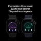Apple Watch Series 12 GPS + Cellulaire - 42 mm - Aluminium Bronze sombre - Bracelet Sport Olive S/M - WatchOS 27