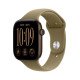 Apple Watch Series 12 GPS + Cellulaire - 42 mm - Aluminium Bronze sombre - Bracelet Sport Olive S/M - WatchOS 27