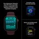 Apple Watch Series 12 GPS + Cellulaire - 42 mm - Céramique bleu nuit - Bracelet Bleu Nuit S/M - WatchOS 27