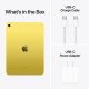 Apple iPad 10 -  pouces 10,9 Wi Fi + 5G - 64Go - Puce A14 Bionic - Jaune - Garantie 1 an
