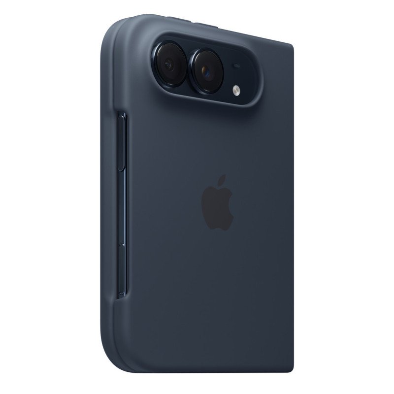 Apple Coque pour iPhone Duo - Signé Apple Authentique - Protège contre les rayures et les chutes - Bleu nuit