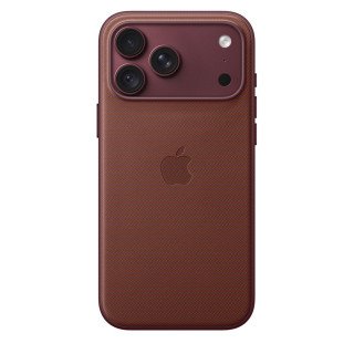 Apple Coque en tissage technique avec MagSafe pour iPhone 18 Pro Max - 100% Polyester - Bordeaux