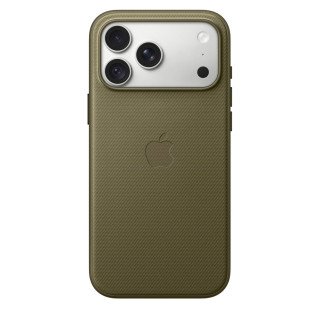Apple Coque en tissage technique avec MagSafe pour iPhone 18 Pro Max - 100% Polyester - Olive