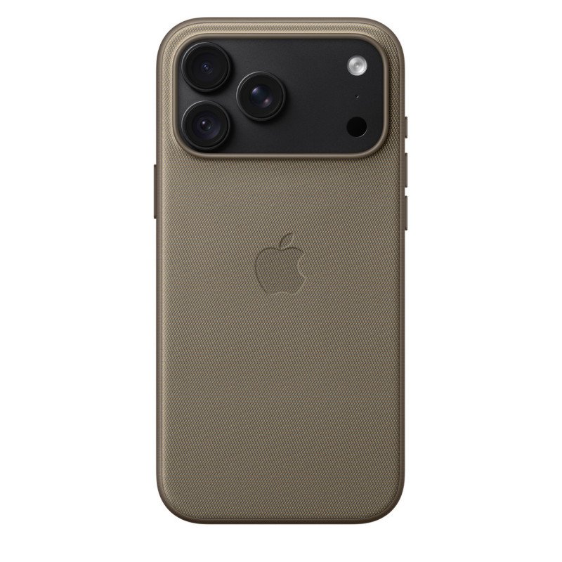 Apple Coque en tissage technique avec MagSafe pour iPhone 18 Pro Max - 100% Polyester - Taupe
