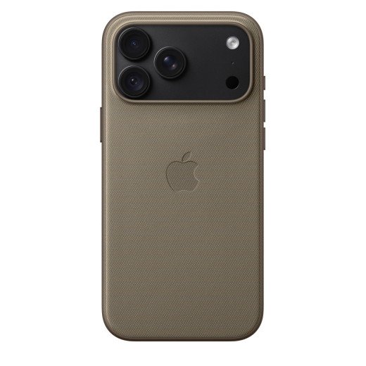 Apple Coque en tissage technique avec MagSafe pour iPhone 18 Pro Max - 100% Polyester - Taupe