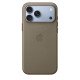 Apple Coque en tissage technique avec MagSafe pour iPhone 18 Pro Max - 100% Polyester - Taupe