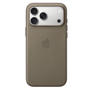 Apple Coque en tissage technique avec MagSafe pour iPhone 18 Pro Max - 100% Polyester - Taupe