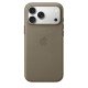 Apple Coque en tissage technique avec MagSafe pour iPhone 18 Pro Max - 100% Polyester - Taupe