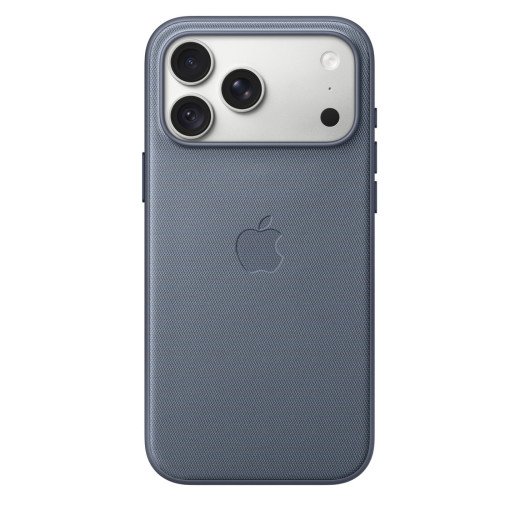 Apple Coque en tissage technique avec MagSafe pour iPhone 18 Pro Max - 100% Polyester - Bleu Chambray