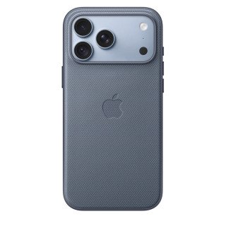 Apple Coque en tissage technique avec MagSafe pour iPhone 18 Pro Max - 100% Polyester - Bleu Chambray