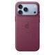 Apple Coque en tissage technique avec MagSafe pour iPhone 18 Pro Max - 100% Polyester - Mûre