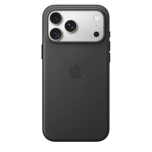 Apple Coque en tissage technique avec MagSafe pour iPhone 18 Pro Max - 100% Polyester - Noir