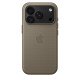 Apple Coque en tissage technique avec MagSafe pour iPhone 18 Pro - Protège contre les rayures et les chocs - Taupe