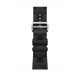 Apple Watch Hermès Series 10 GPS + Cellulaire - Titane 46 mm - Swift Noir