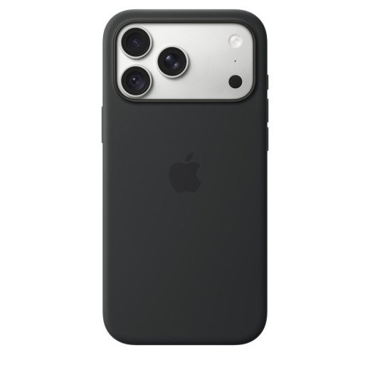 Apple Coque en silicone avec MagSafe pour iPhone 18 Pro Max - Signé Apple Authentique - Noir