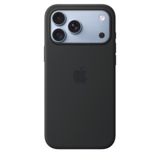 Apple Coque en silicone avec MagSafe pour iPhone 18 Pro Max - Signé Apple Authentique - Noir