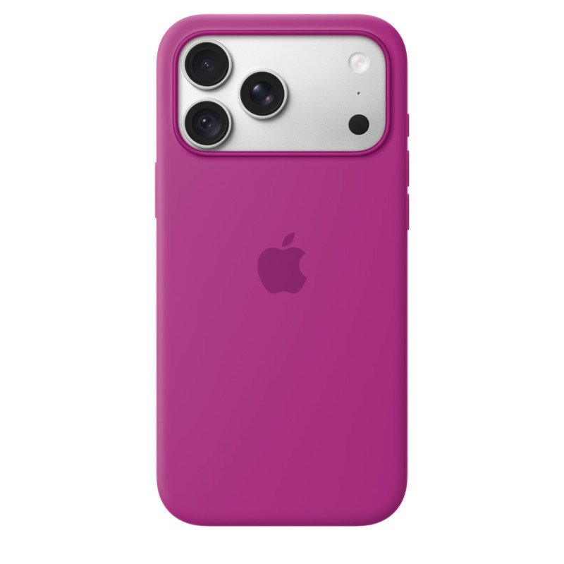 Apple Coque en silicone avec MagSafe pour iPhone 18 Pro Max - Signé Apple Authentique - Magenta