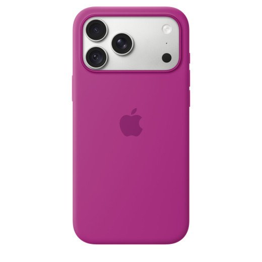 Apple Coque en silicone avec MagSafe pour iPhone 18 Pro Max - Signé Apple Authentique - Magenta