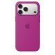 Apple Coque en silicone avec MagSafe pour iPhone 18 Pro Max - Signé Apple Authentique - Magenta