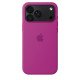 Apple Coque en silicone avec MagSafe pour iPhone 18 Pro Max - Signé Apple Authentique - Magenta