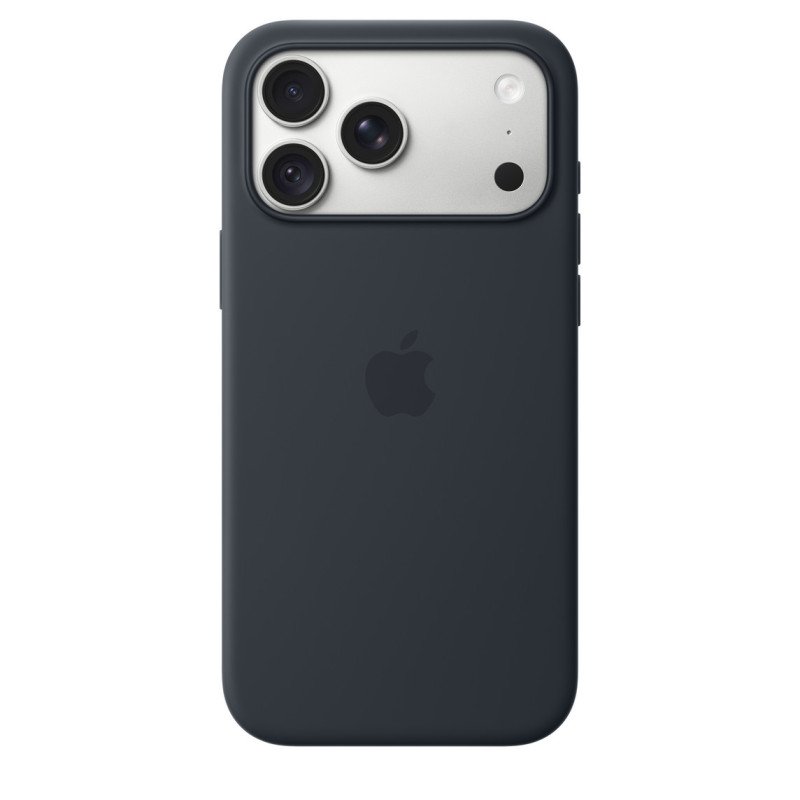 Apple Coque en silicone avec MagSafe pour iPhone 18 Pro Max - Signé Apple Authentique - Bleu Marine