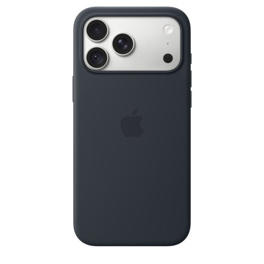 Apple Coque en silicone avec MagSafe pour iPhone 18 Pro Max - Signé Apple Authentique - Bleu Marine