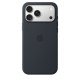 Apple Coque en silicone avec MagSafe pour iPhone 18 Pro Max - Signé Apple Authentique - Bleu Marine