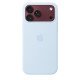 Apple Coque en silicone avec MagSafe pour iPhone 18 Pro Max - Signé Apple Authentique - Bleu Lumineux