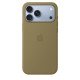 Apple Coque en silicone avec MagSafe pour iPhone 18 Pro Max - Signé Apple Authentique - Olive