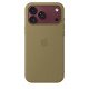 Apple Coque en silicone avec MagSafe pour iPhone 18 Pro Max - Signé Apple Authentique - Olive