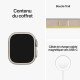 Apple Watch Ultra GPS + Cellulaire - Boîtier Titane 49mm - Boucle Trail Jaune / Beige