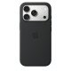 Apple Coque en silicone avec MagSafe pour iPhone 18 Pro - Signé Apple - Protège contre les rayures et les chutes - Noir