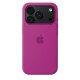 Apple Coque en silicone avec MagSafe pour iPhone 18 Pro - Signé Apple - Protège contre les rayures et les chutes - Magenta