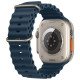 Apple Watch Ultra GPS + Cellulaire - Boîtier Titane 49mm - Bracelet Océan Bleu