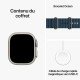 Apple Watch Ultra GPS + Cellulaire - Boîtier Titane 49mm - Bracelet Océan Bleu